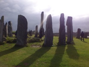 The stones at Callanish